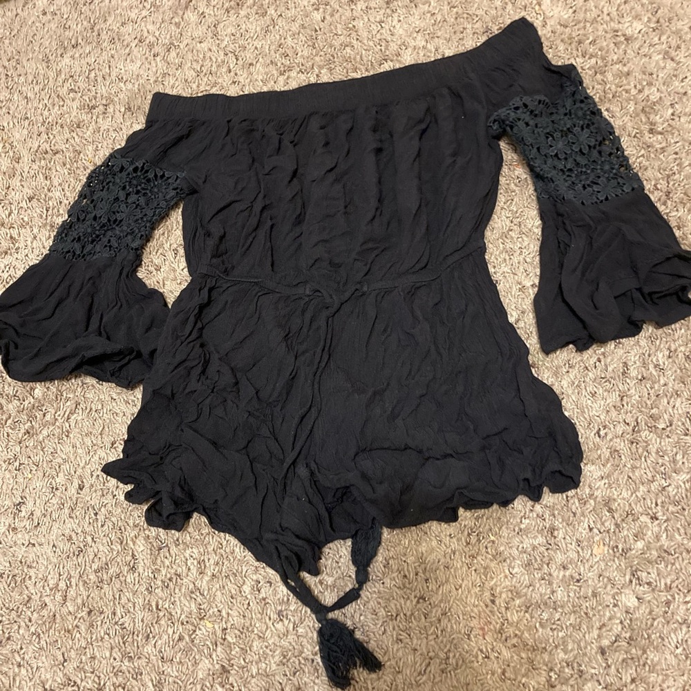 Off shoulder Romper